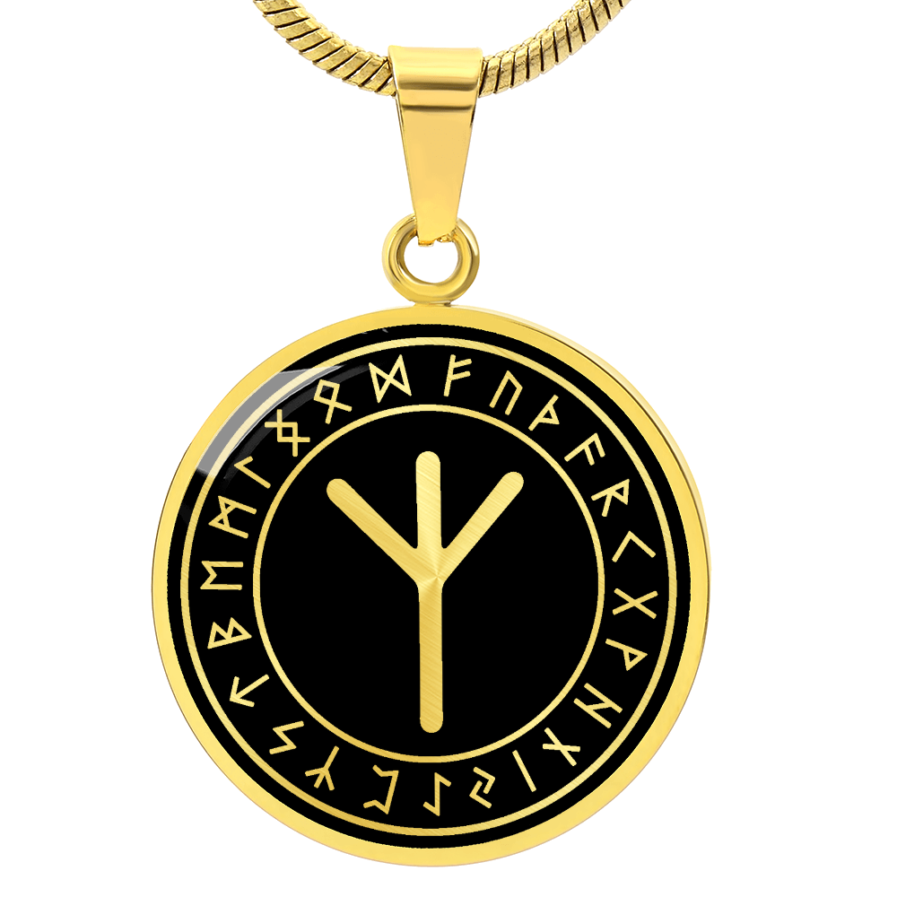 Algiz Rune Necklace