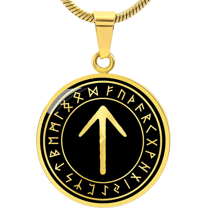 Tiwaz Rune Viking Necklace