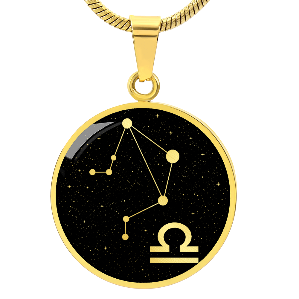 Libra Zodiac Necklace