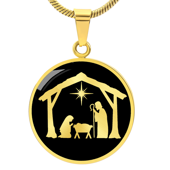 Nativity Scene Necklace