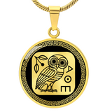 Owl of Athena Necklace