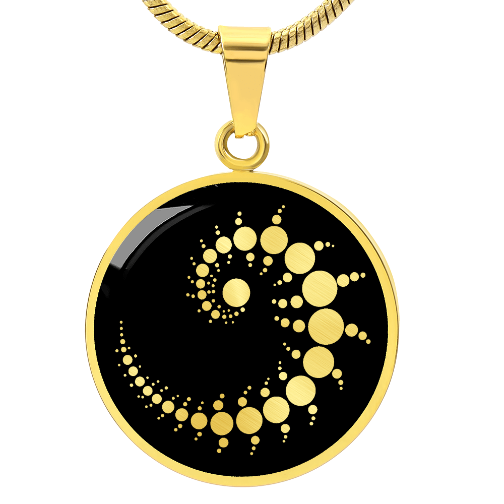 Spiral Energy Necklace