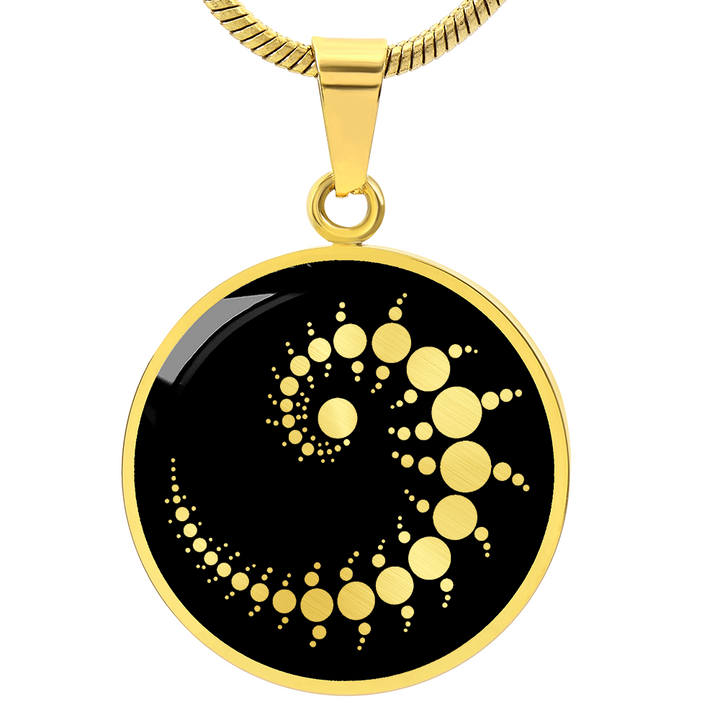 Spiral Energy Necklace