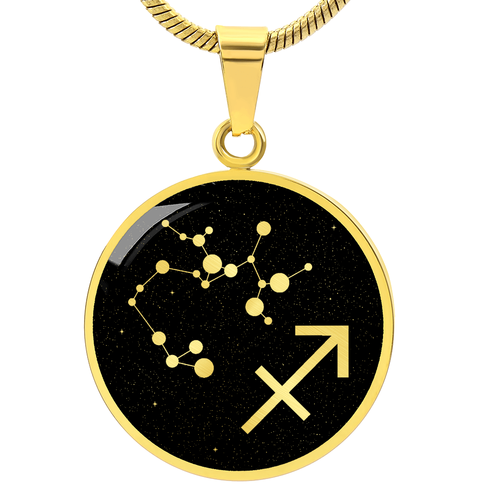 Sagittarius Zodiac Necklace