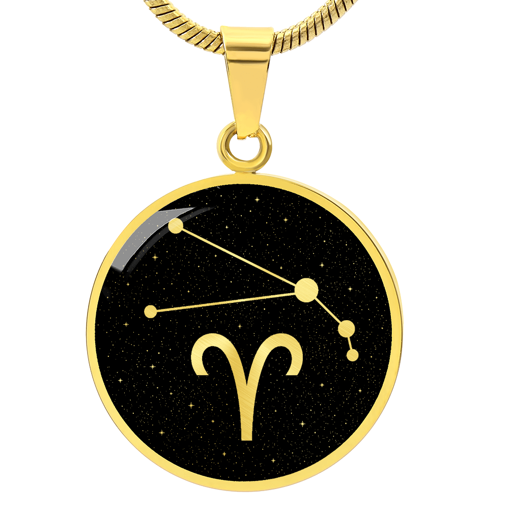 Aries Zodiac Necklace