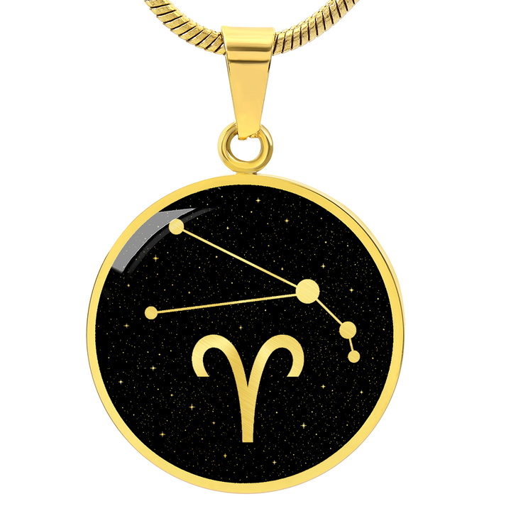 Aries Zodiac Necklace