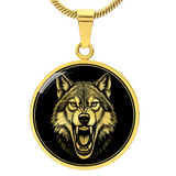 Fierce Wolf Necklace