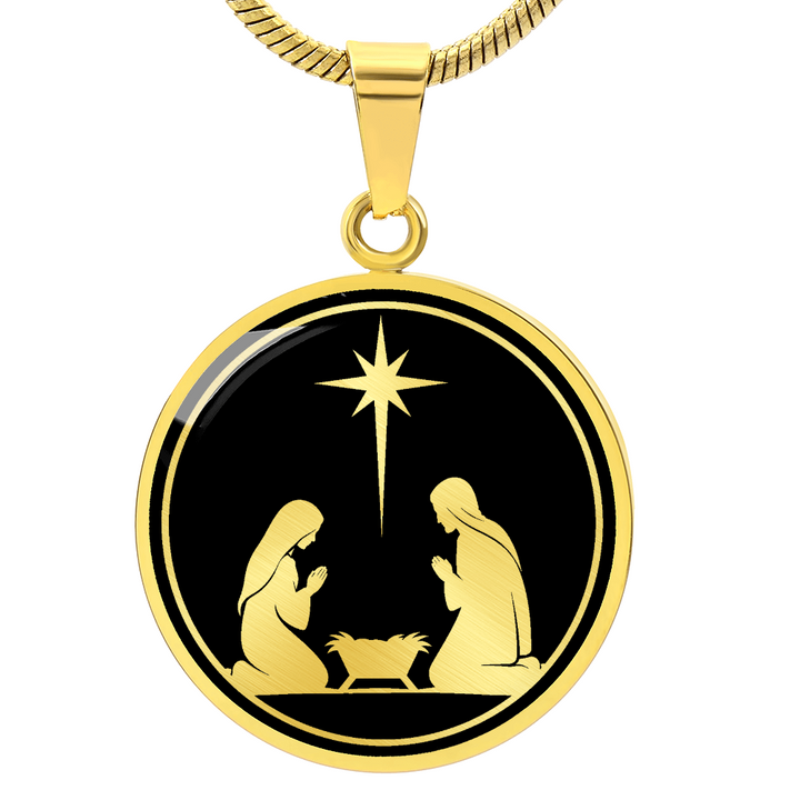 Nativity Star Necklace