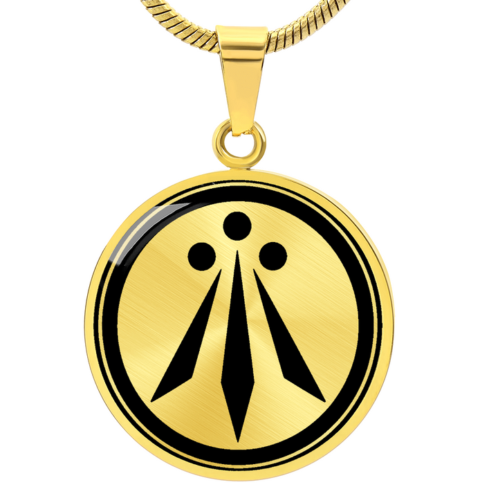Trinity Ascension Symbol Necklace