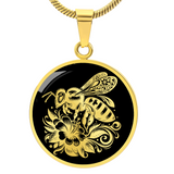 Golden Bee Necklace