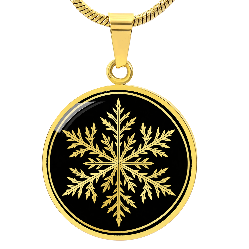 Snowflake Christmas Necklace