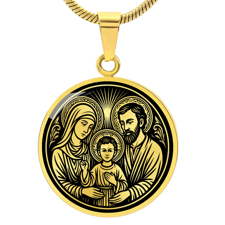 Holy Family Necklace