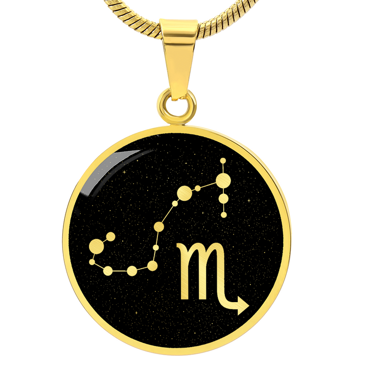 Scorpio Zodiac Necklace