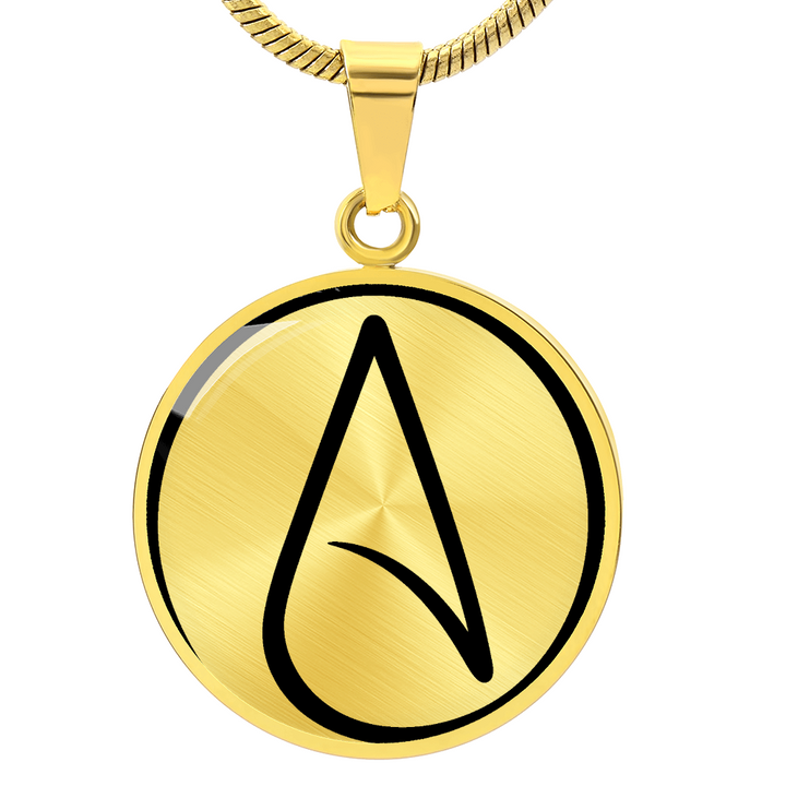 Atheism Symbol Necklace