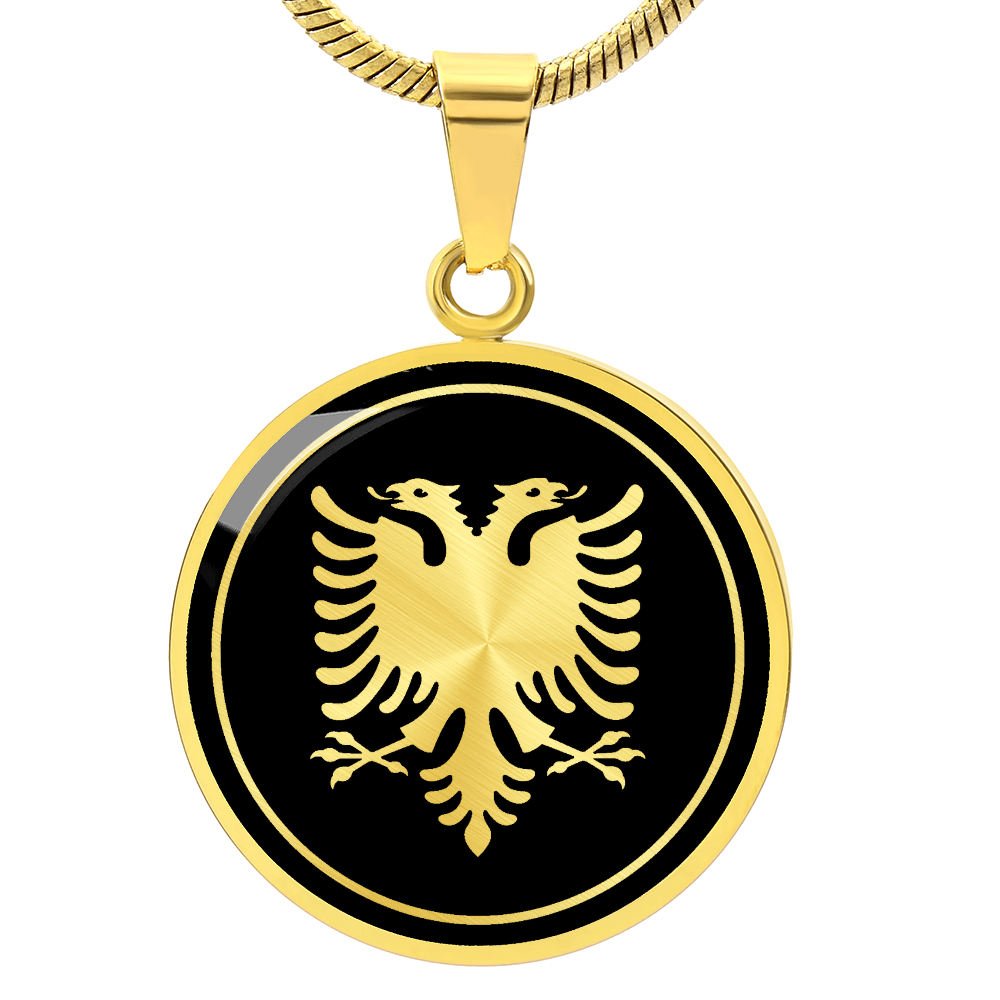 Albanian Double-Headed Eagle Necklace
