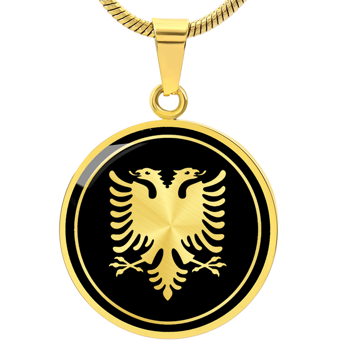 Albanian Double-Headed Eagle Necklace