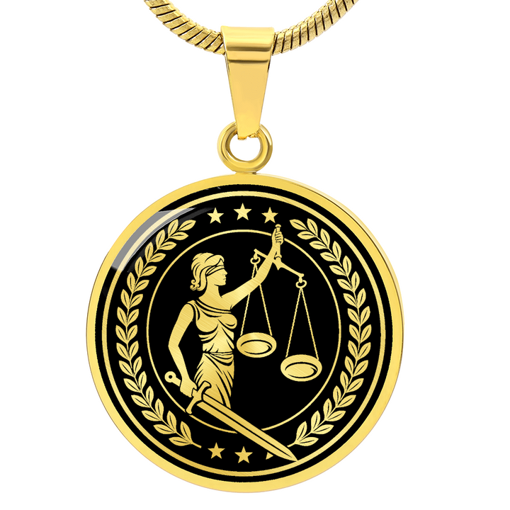 Lady Justice Necklace