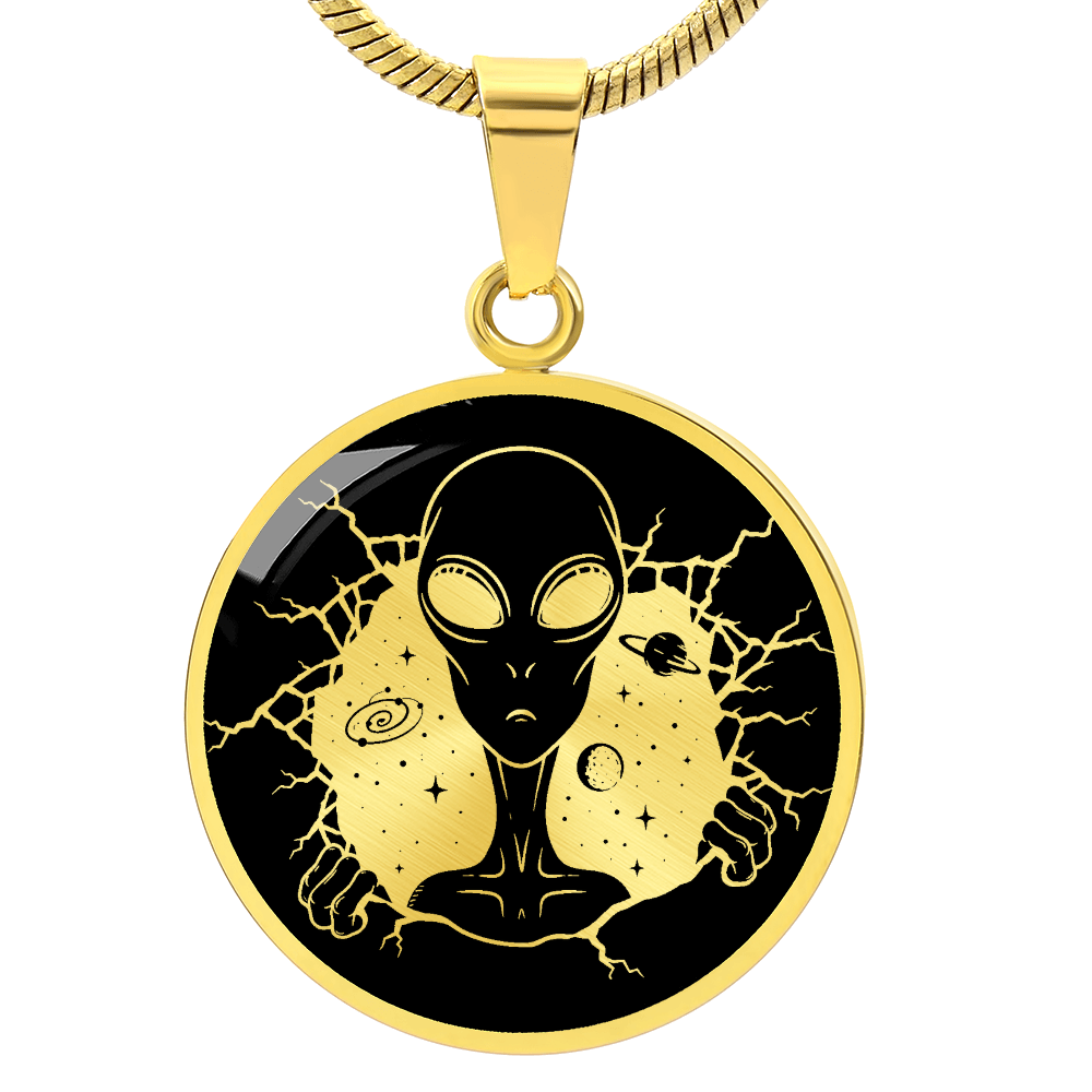 Cosmic Visitor Necklace