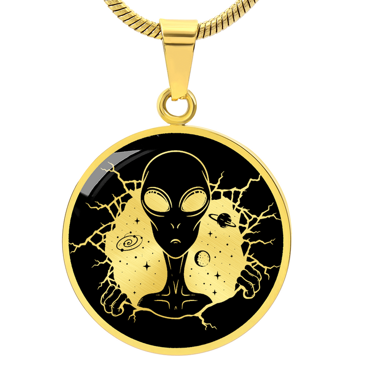 Cosmic Visitor Necklace
