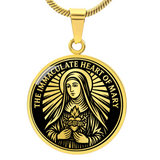Immaculate Heart of Mary Necklace