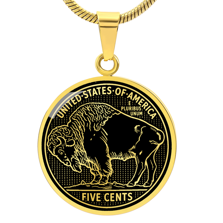 Buffalo Nickel Necklace