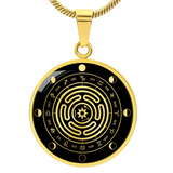 Zodiac Labyrinth Necklace