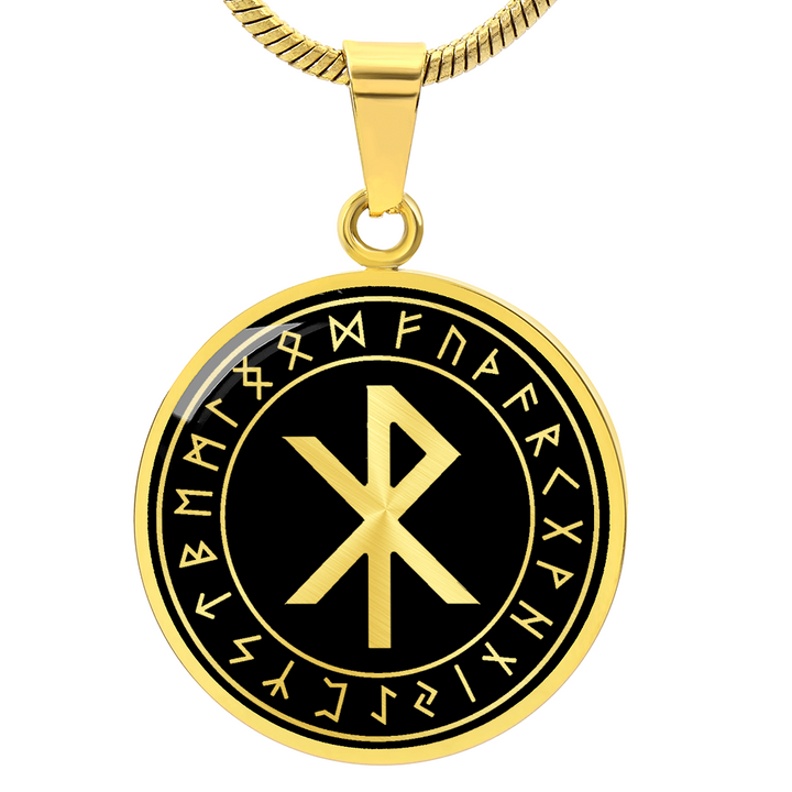 Viking Rune Protection Necklace