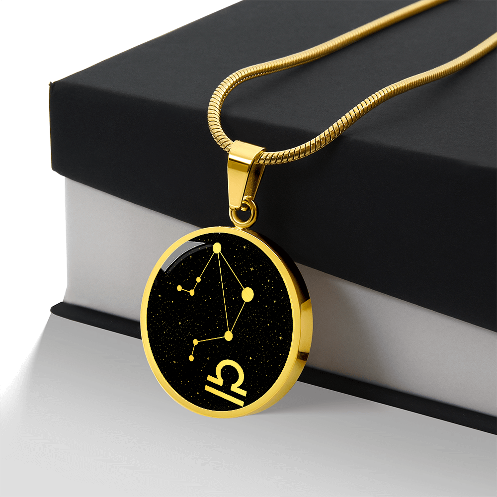 Libra Zodiac Necklace