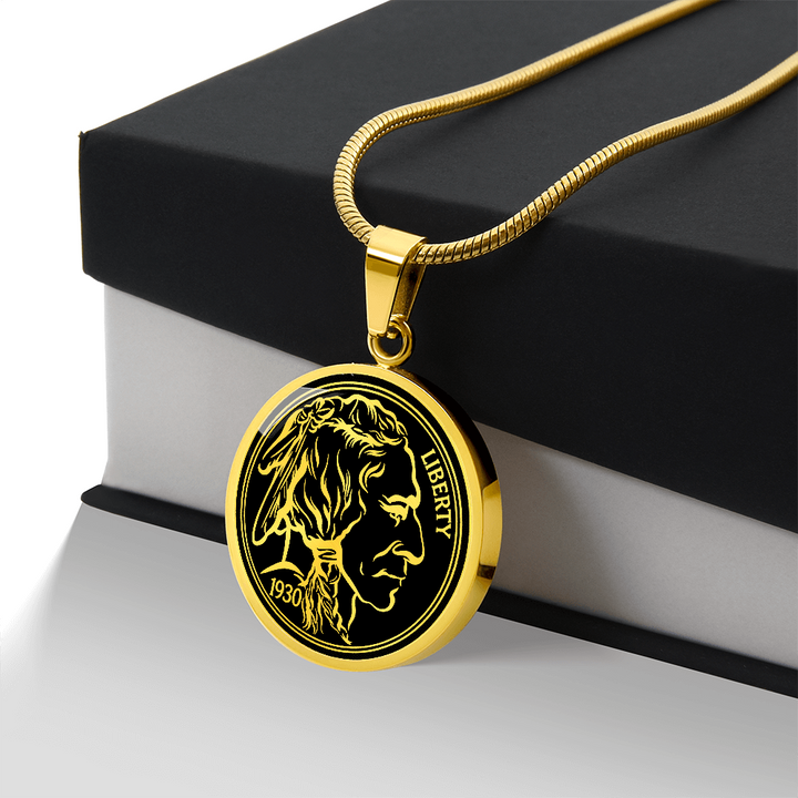 Liberty Buffalo Nickel Necklace