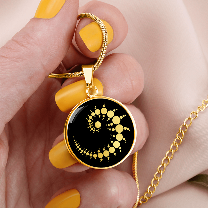 Spiral Energy Necklace