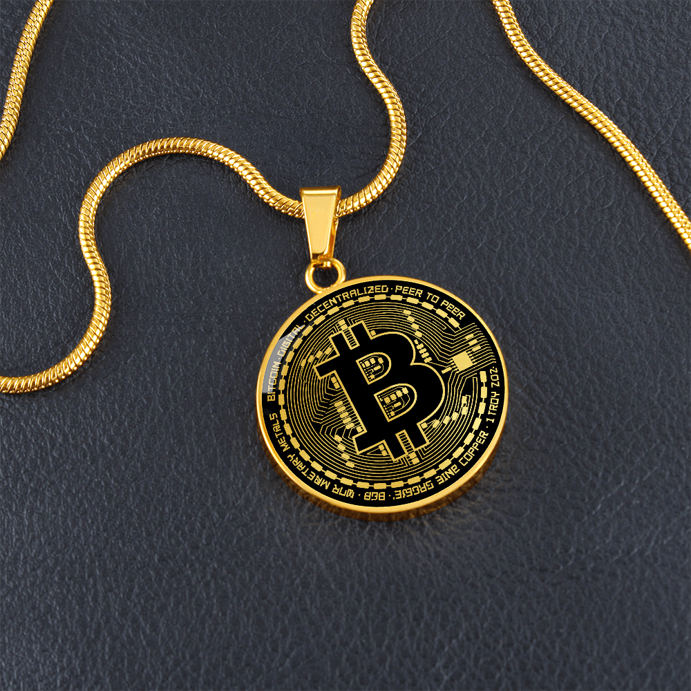 Bitcoin Necklace