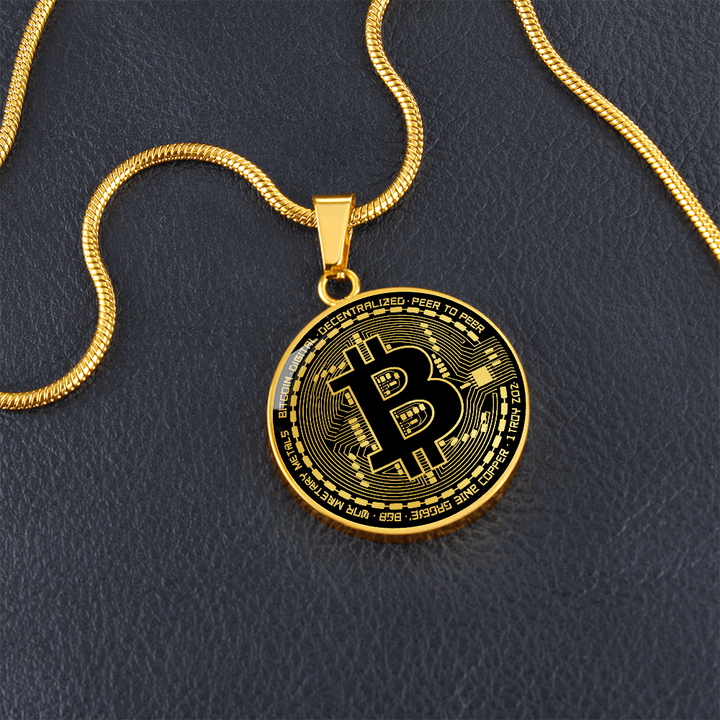 Bitcoin Necklace