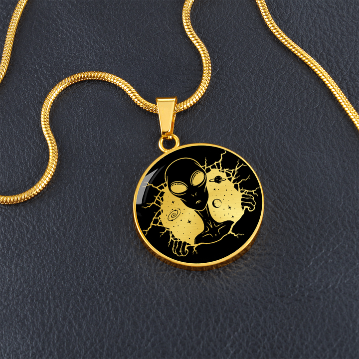 Cosmic Visitor Necklace