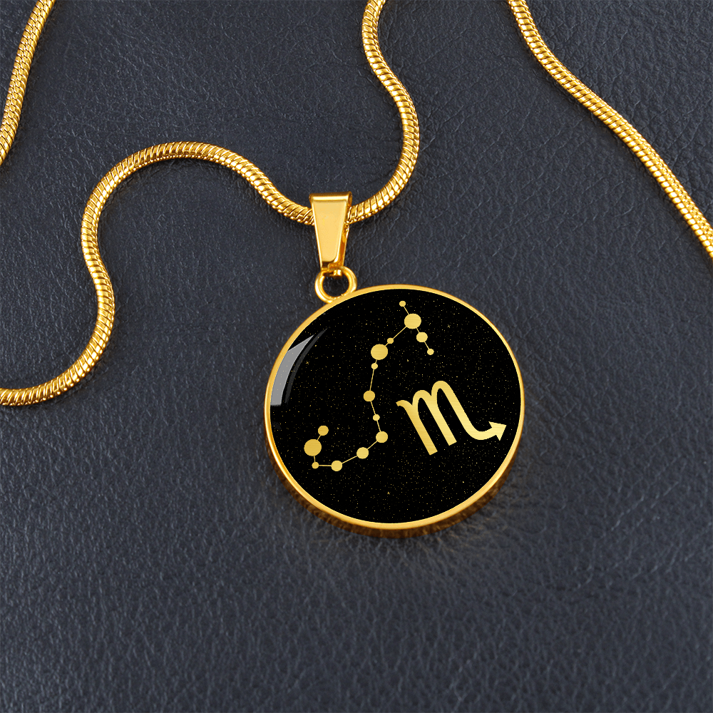 Scorpio Zodiac Necklace