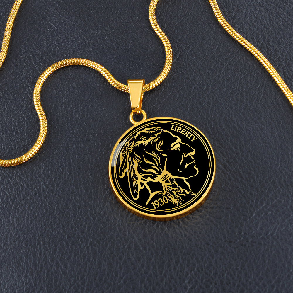 Liberty Buffalo Nickel Necklace