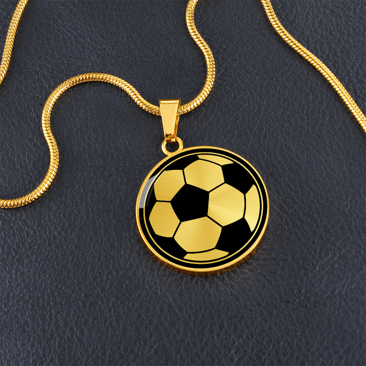 Soccer Ball Necklace