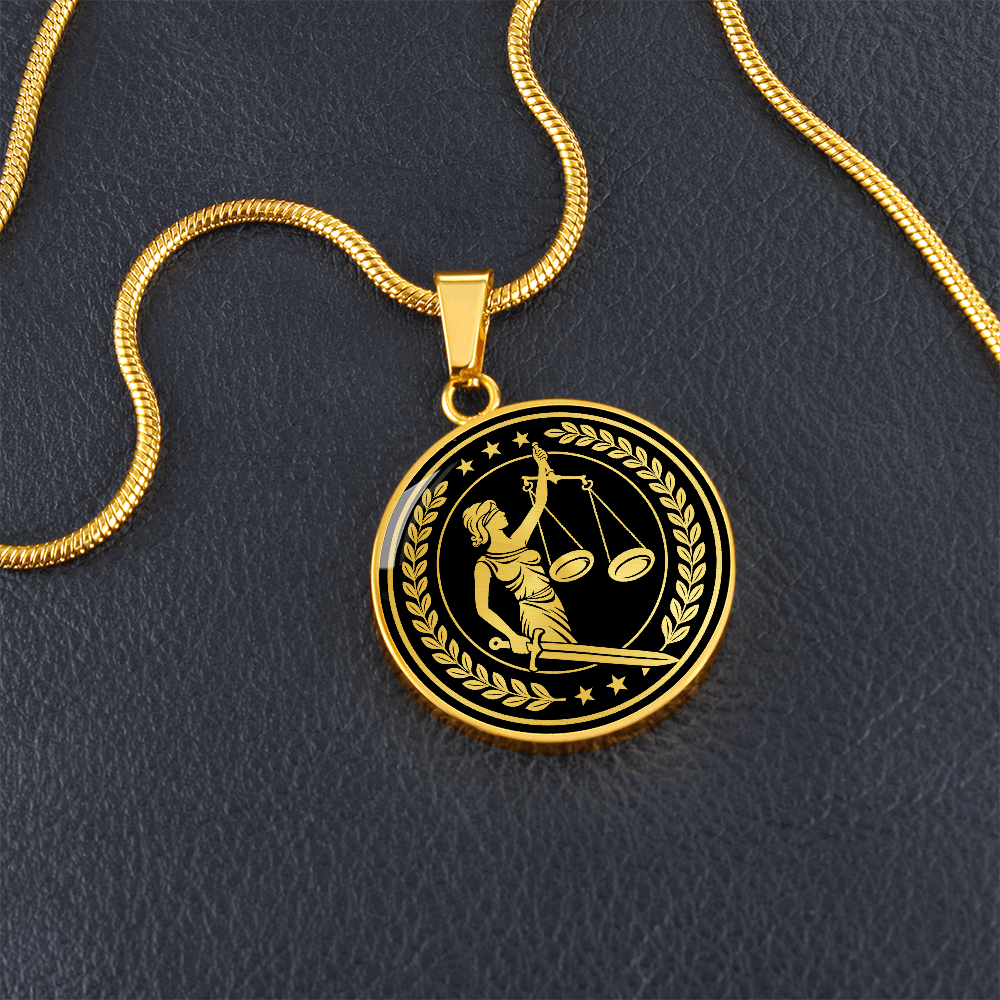 Lady Justice Necklace