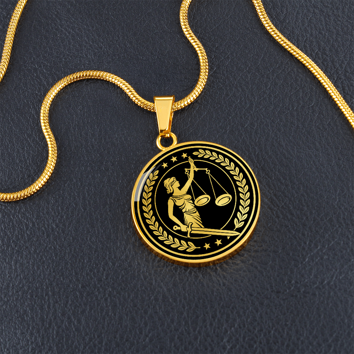 Lady Justice Necklace