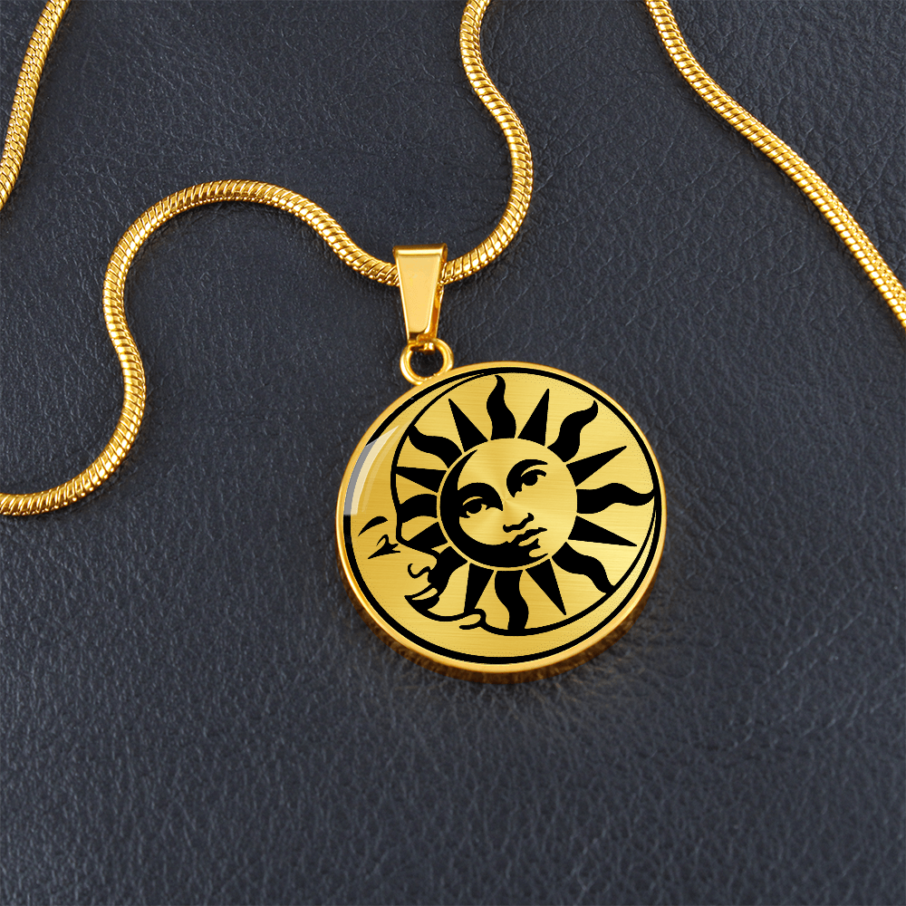 Sun & Moon Celestial Necklace