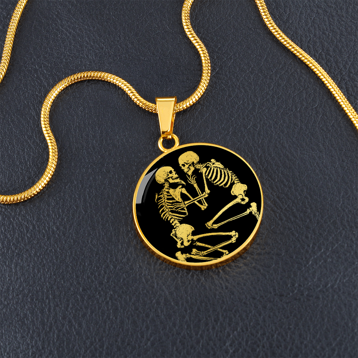 Eternal Bond Skeleton Necklace