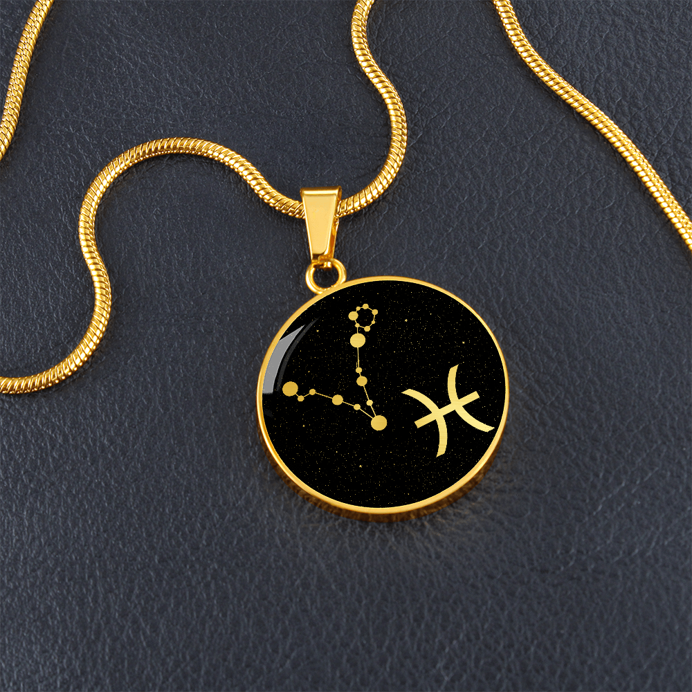 Pisces Zodiac Necklace