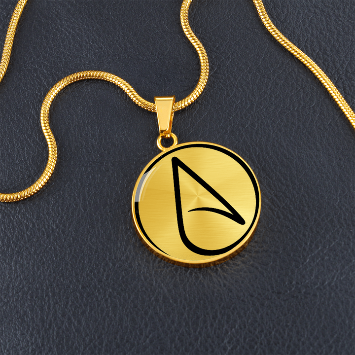 Atheism Symbol Necklace
