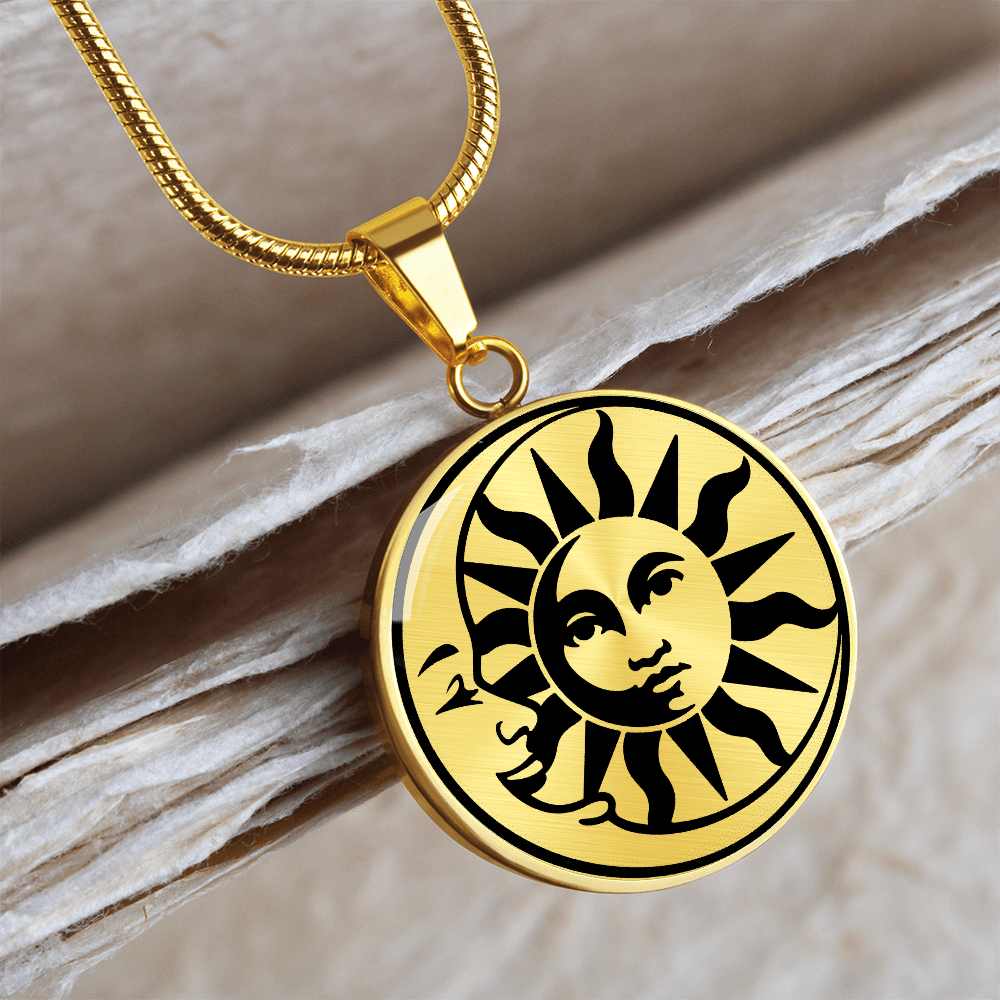 Sun & Moon Celestial Necklace