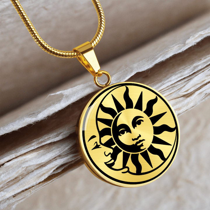 Sun & Moon Celestial Necklace