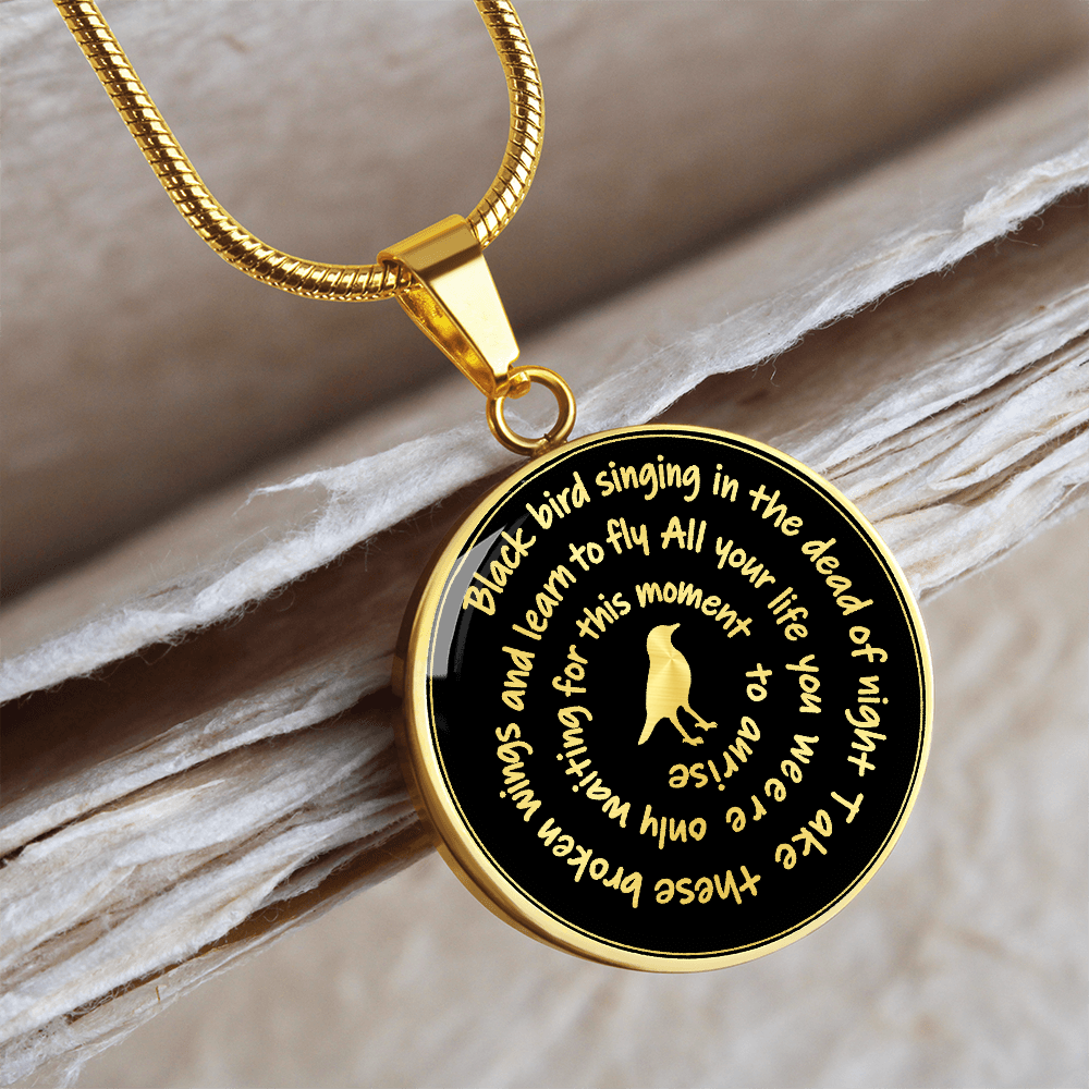 Blackbird Freedom Necklace