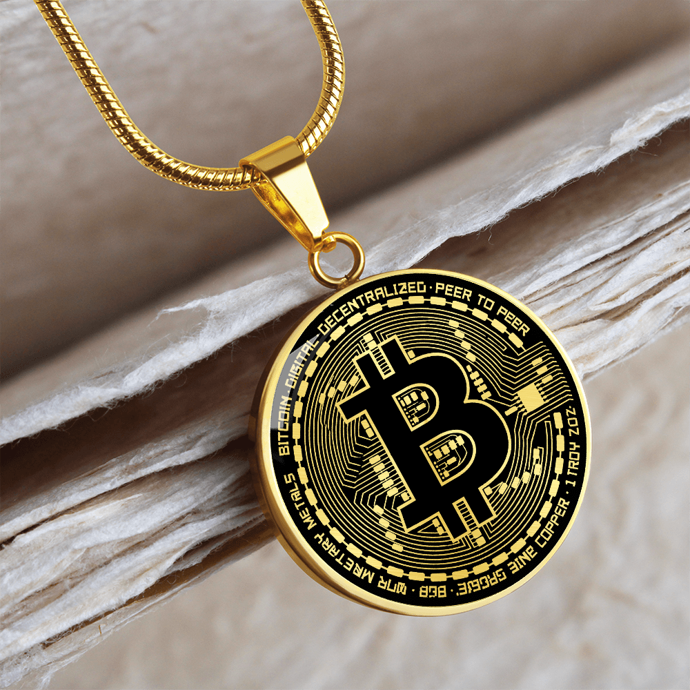 Bitcoin Necklace