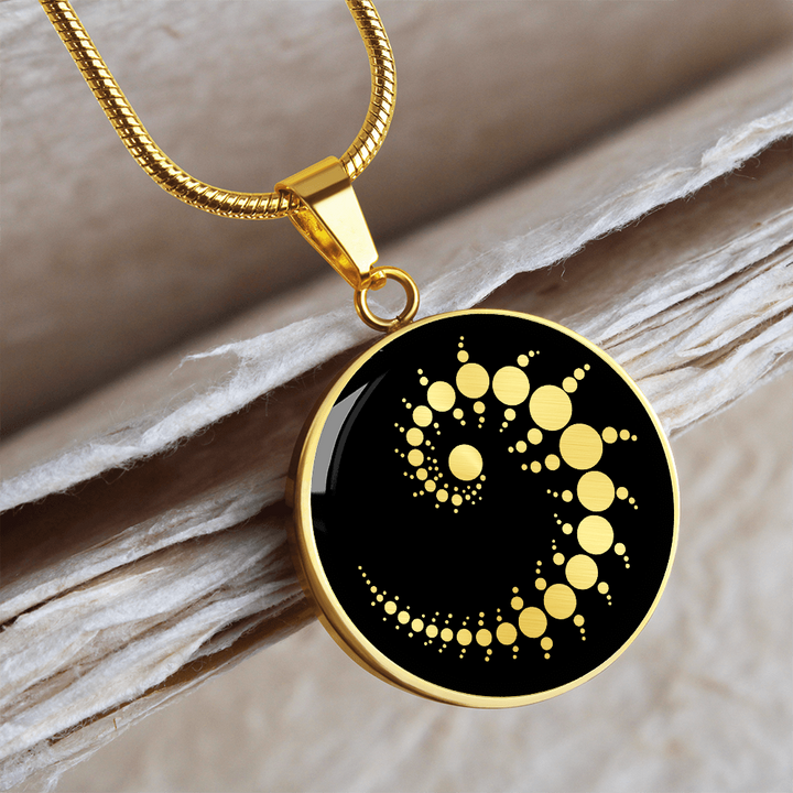 Spiral Energy Necklace