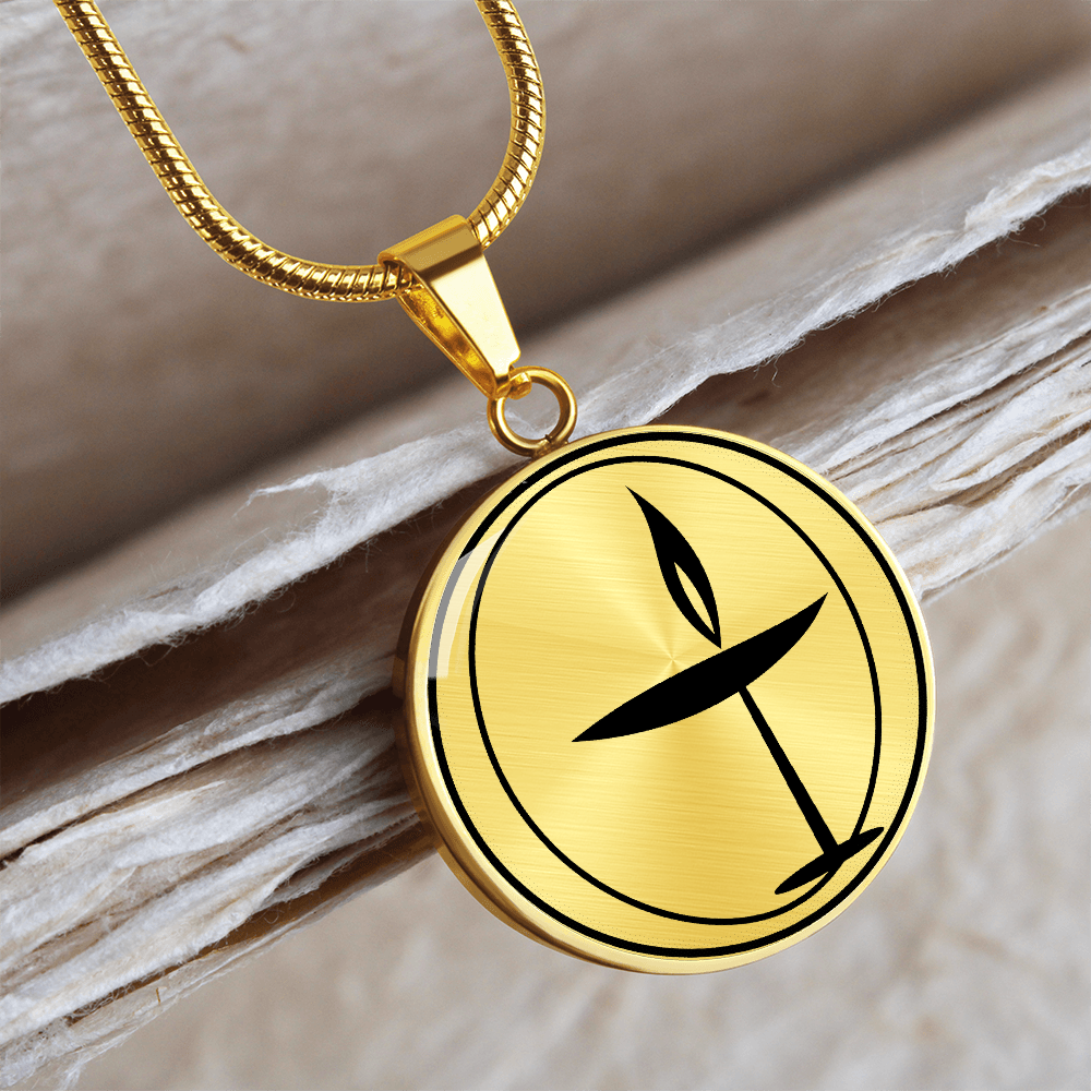 Unitarian Universalist Chalice Necklace