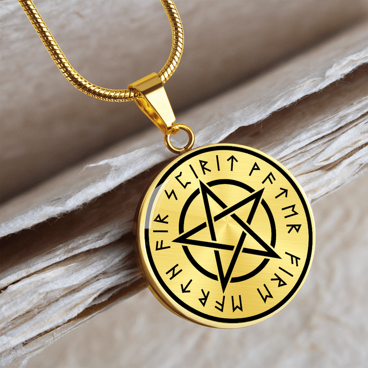 Pentagram Rune Necklace