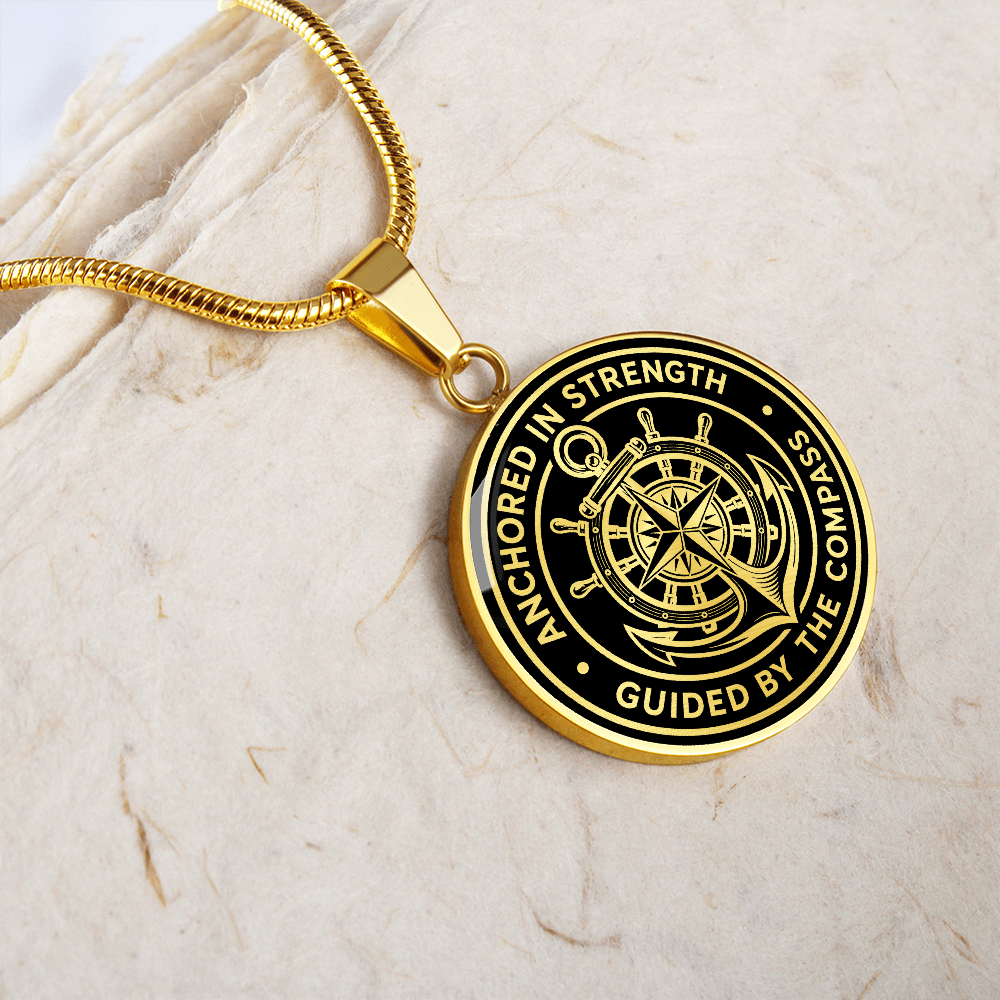 Anchored in Strength Necklace